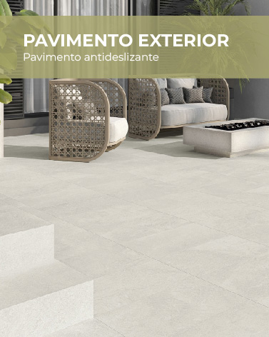 pavimento antideslizante para exterior