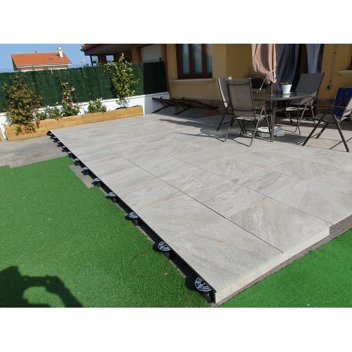 Asi queda el Icaria Beige 60x60 20mm (caja 0.70 m2)