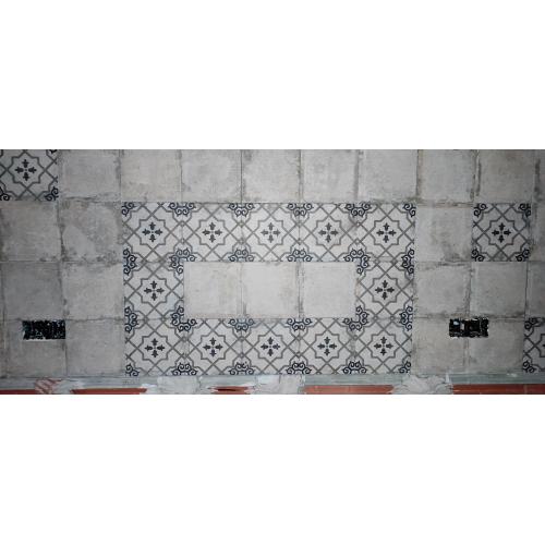 Asi queda el Norland Blanc 20x20 (boîte 1m2)