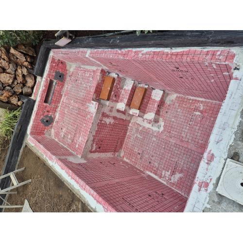 Asi queda el Water-Stop waterproofing sheet 2x20 (40 m2)
