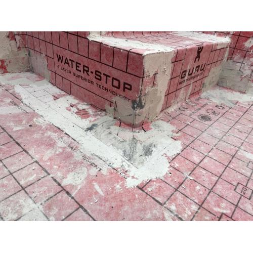 Asi queda el Refuerzo para esquina exterior Water-stop (ud)